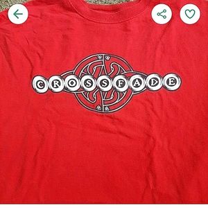 Large vintage crossfade tee. Size l